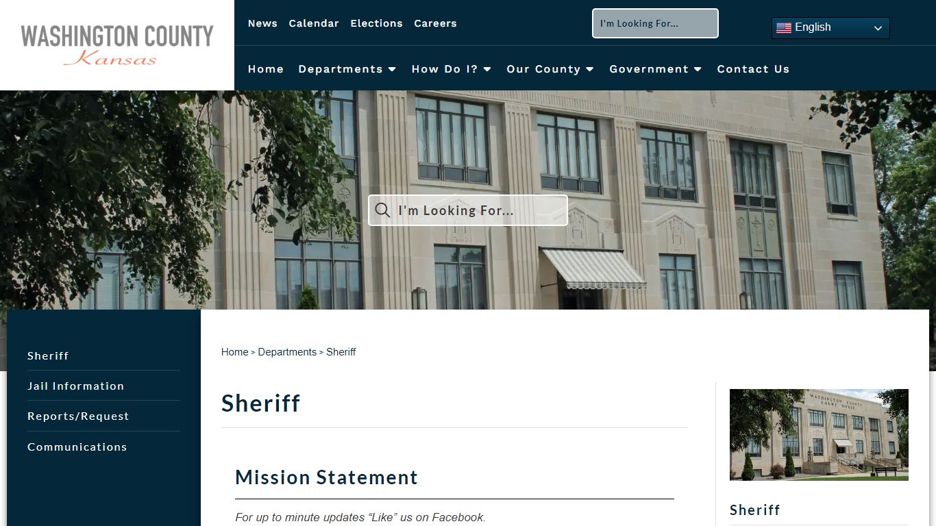 Sheriff - Washington County